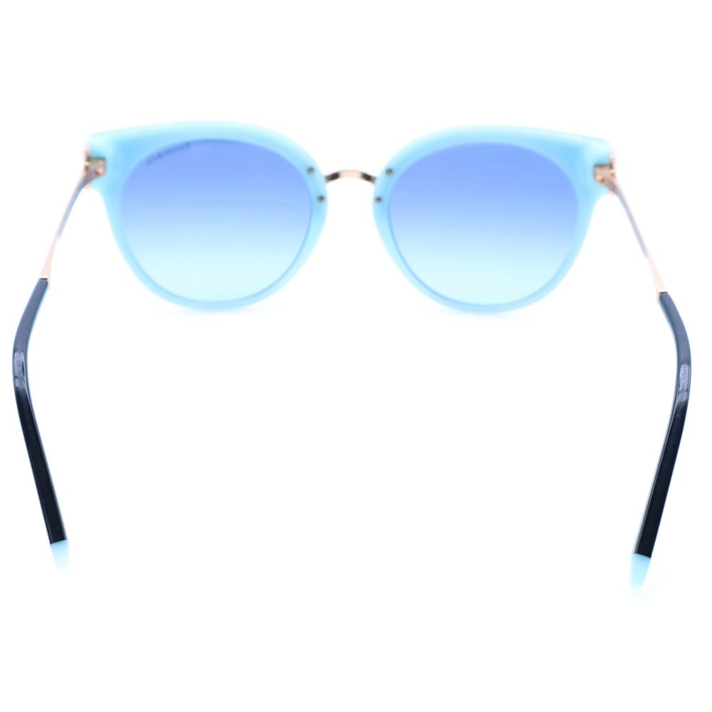 TIFFANY&Co(ティファニー) サングラス ブラックフレーム ブルーレンズ グラデーション ゴールド金具 TF4148 8055/9S