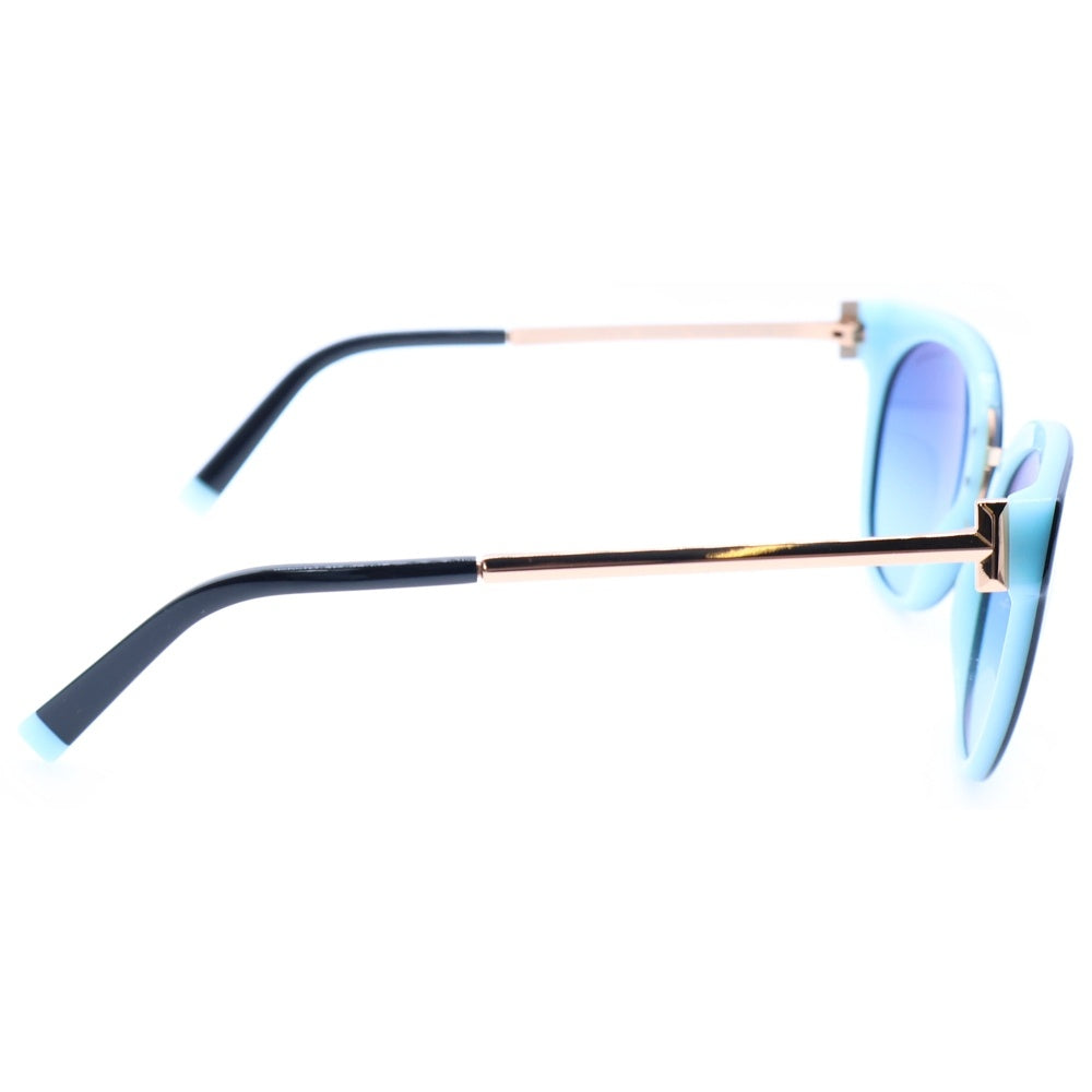 TIFFANY&Co(ティファニー) サングラス ブラックフレーム ブルーレンズ グラデーション ゴールド金具 TF4148 8055/9S