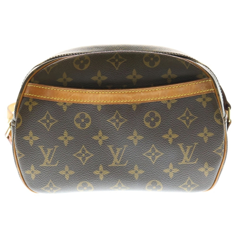 LOUIS VUITTON(ルイヴィトン) モノグラムブロワ ショルダーバッグ ブラウン ゴールド金具 レザー×PVC M51221