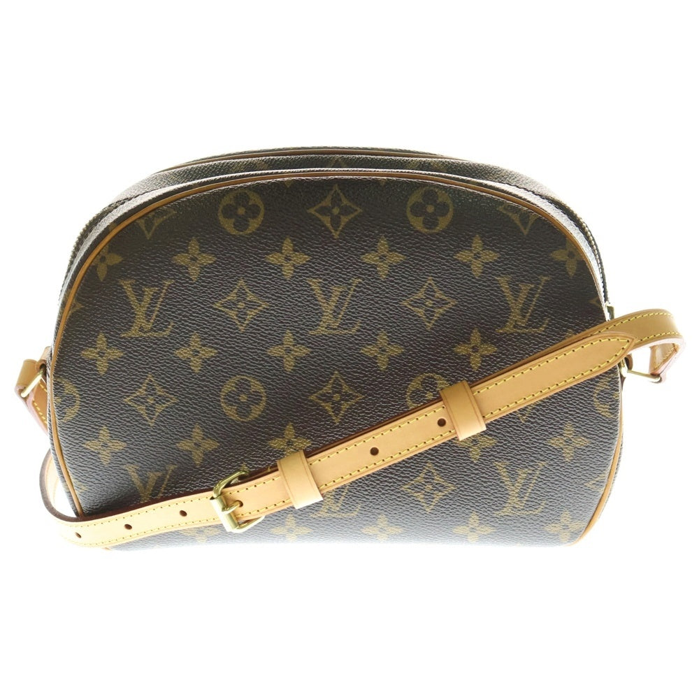 LOUIS VUITTON(ルイヴィトン) モノグラムブロワ ショルダーバッグ ブラウン ゴールド金具 レザー×PVC M51221