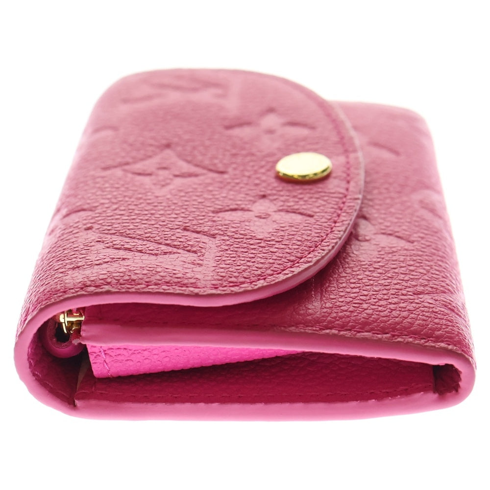 LOUIS VUITTON(ルイヴィトン) モノグラム アンプラント ポルトモネ ロザリ 二つ折り財布 コンパクトウォレット RFID M14086