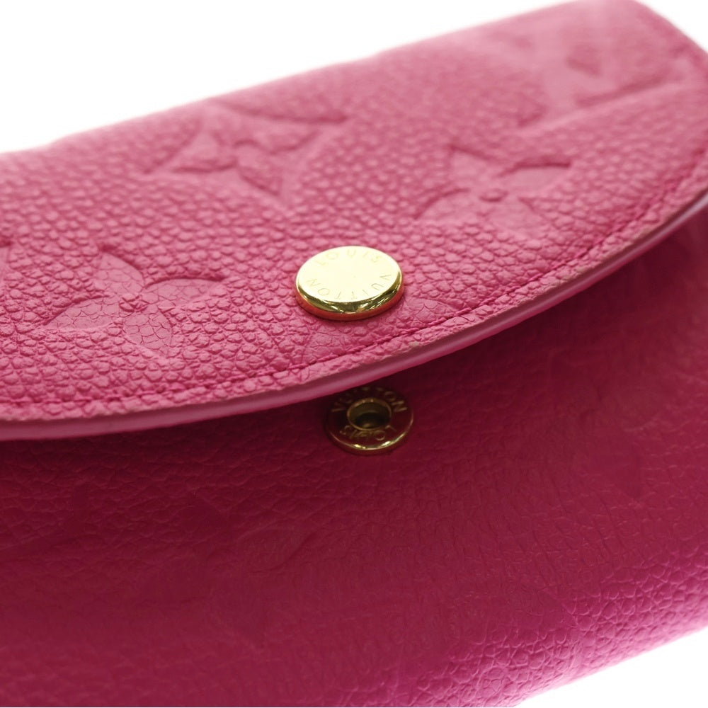 LOUIS VUITTON(ルイヴィトン) モノグラム アンプラント ポルトモネ ロザリ 二つ折り財布 コンパクトウォレット RFID M14086