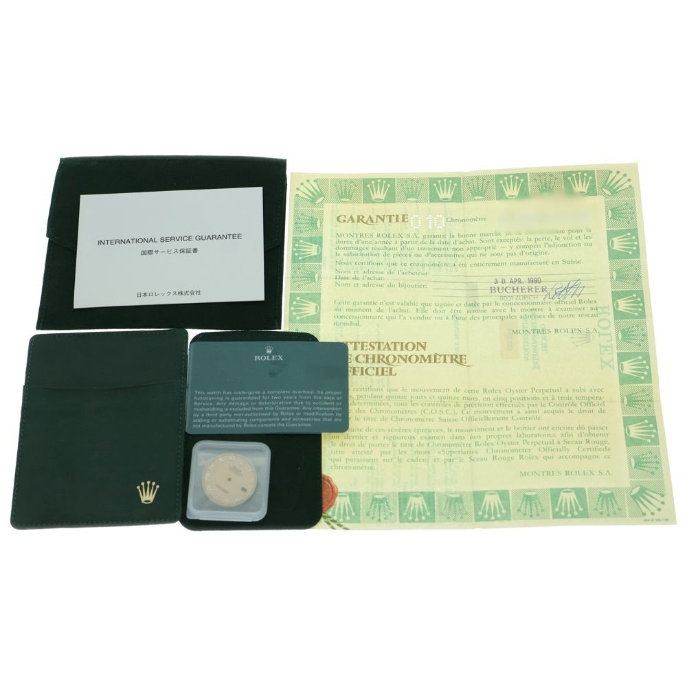 ROLEX(ロレックス) デイトジャスト グレーローマン文字盤 SS/AT ステンレス 自動巻き 腕時計 L番 16220