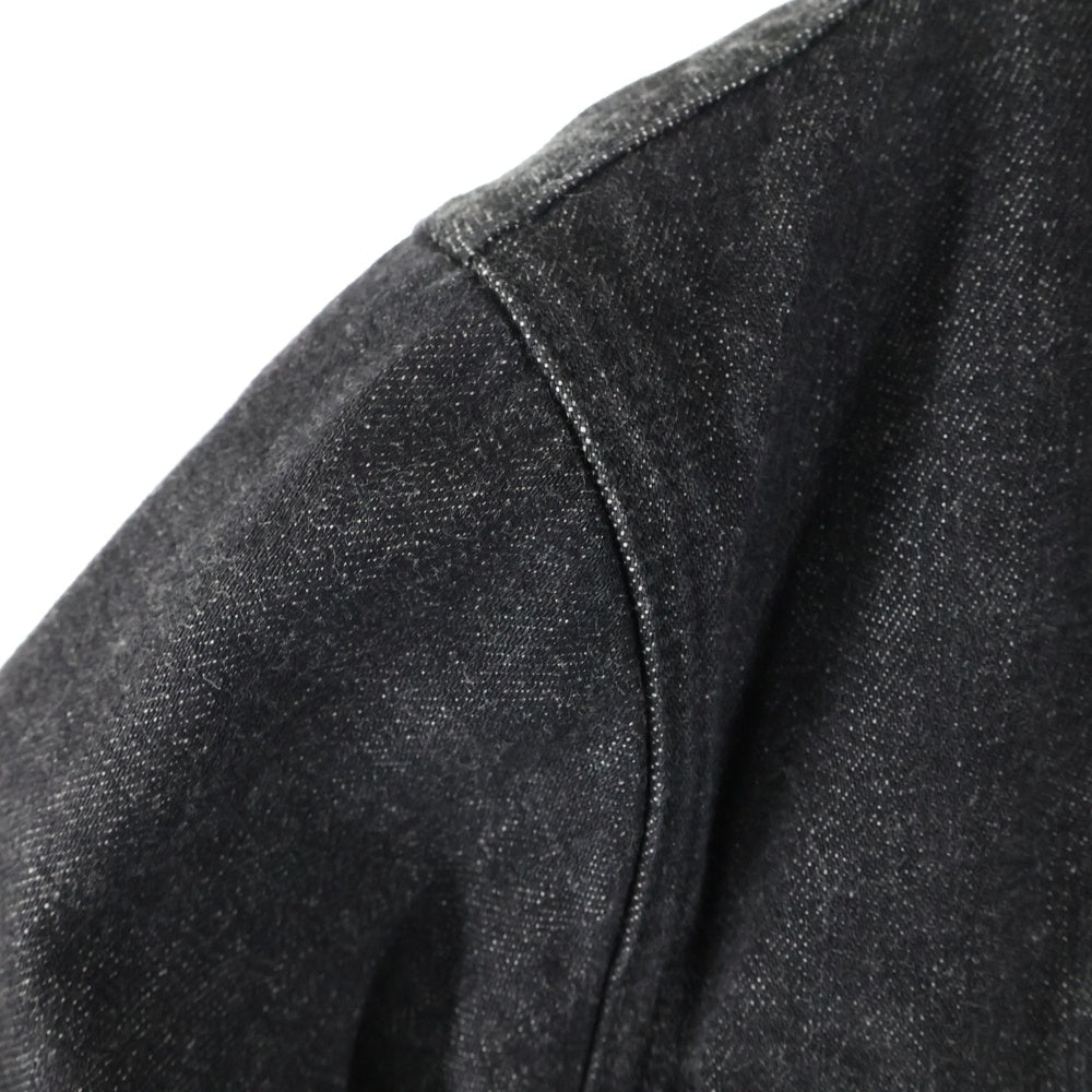 LOUIS VUITTON(ルイヴィトン) 22AW カラコラム マルチポケット デニム トラッカージャケット ブラック/インディゴ RM222V NS9 HNA05W