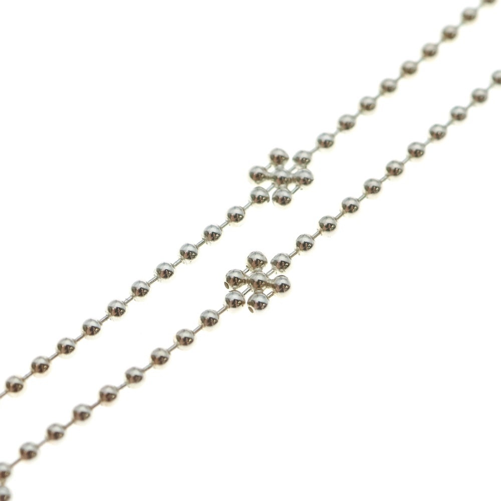 GUCCI(グッチ) インターロッキングG フラワーチェーン ネックレス ペンダント チェーン シルバー SV925 479221