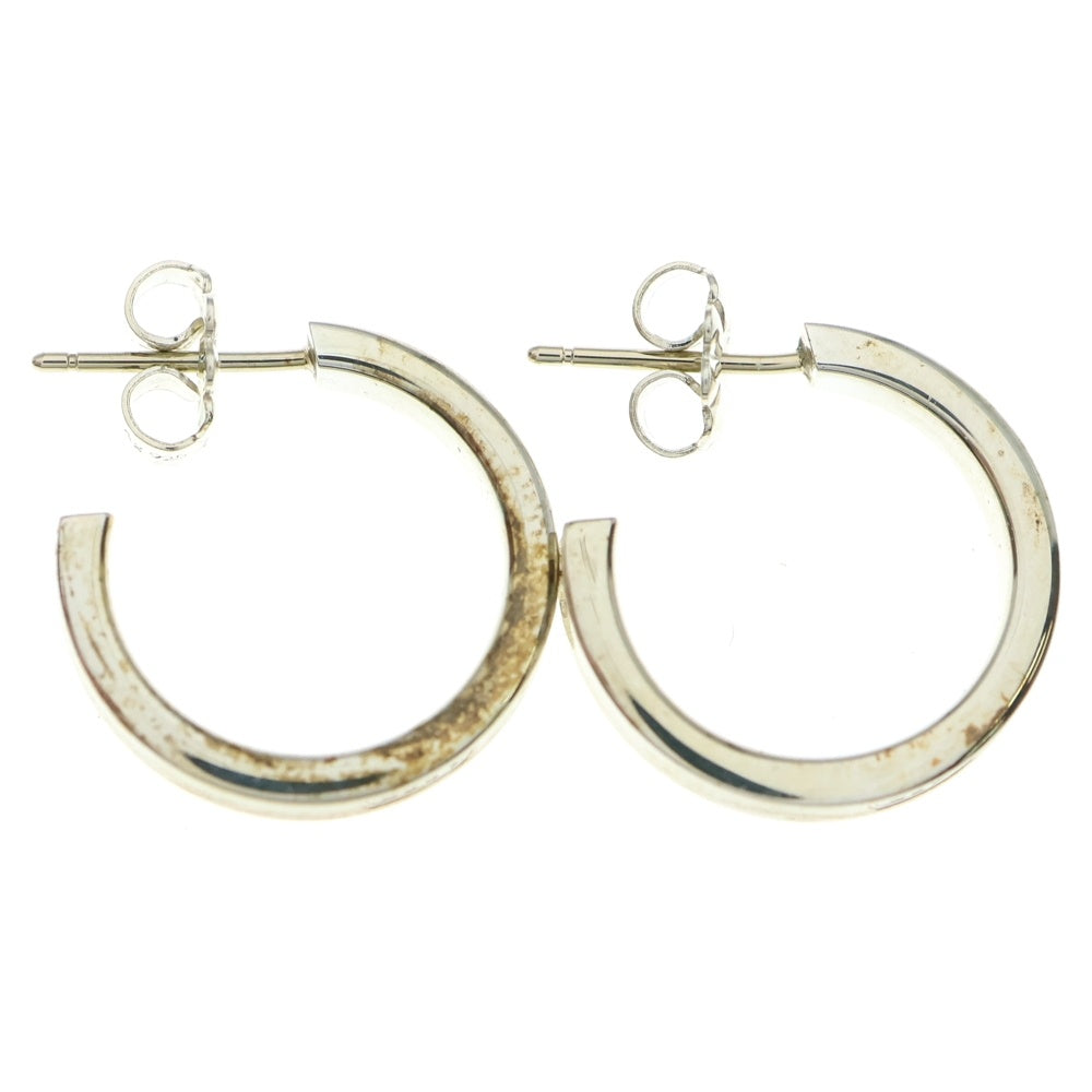 TIFFANY & Co.(ティファニー) 1837 ロゴ フープ ピアス シルバー SV925