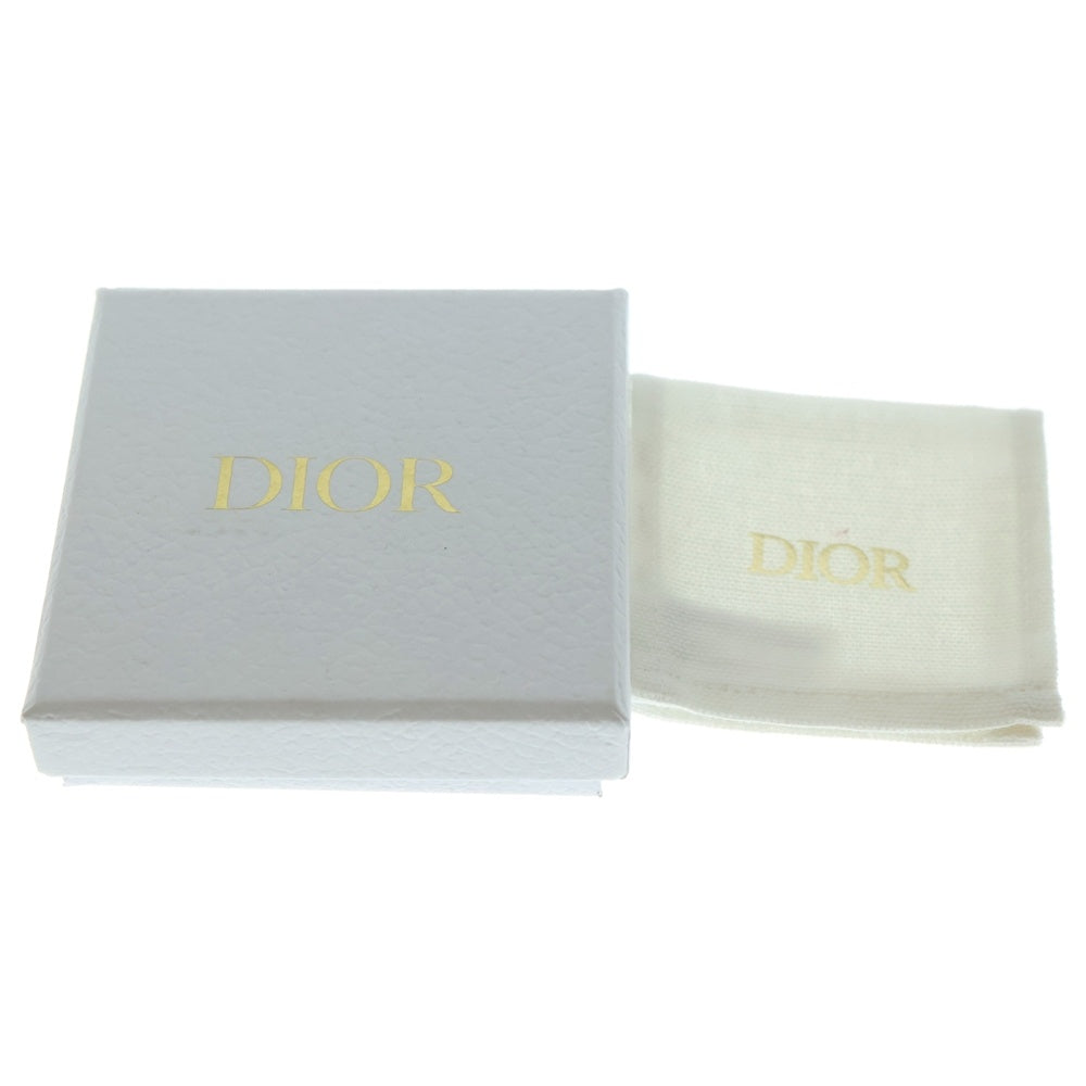 Christian Dior(クリスチャンディオール) ディオレボリューション ロゴ ラインストーン リング 指輪 ゴールド GP