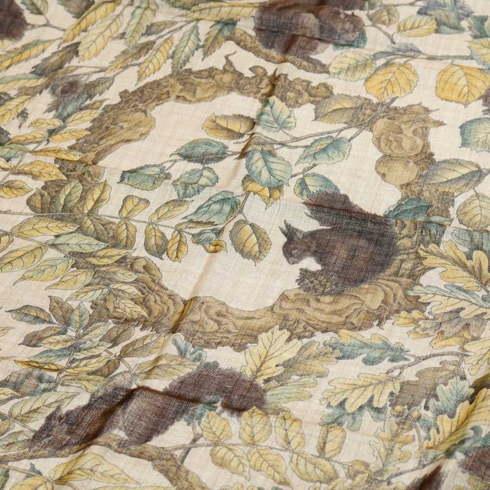 HERMES(エルメス) カレ90 CASSE NOISETTE くるみ割り ブラウン シルクスカーフ