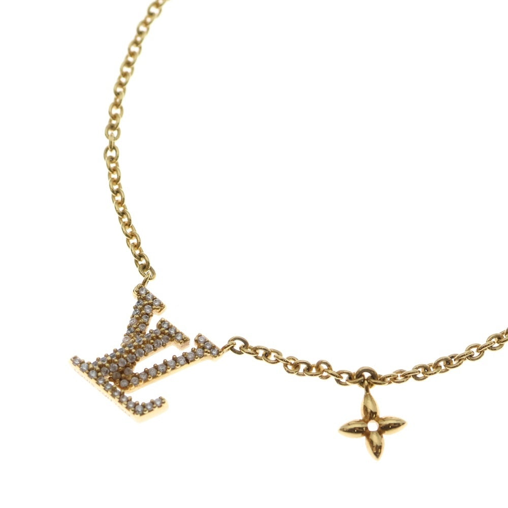 Louis Vuitton LV アイコニック　コリエネックレス ゴールド LOUIS VUITTON(ルイヴィトン) コリエ LVアイコニック ネックレス