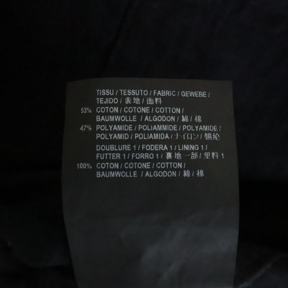 SAINT LAURENT PARIS(サンローランパリ) ベルトループ付コットンデニムタイトスカート ブラック 489412 Y094R