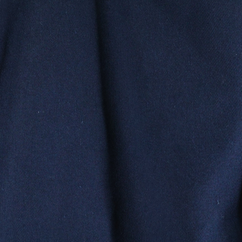 SAINT LAURENT PARIS(サンローランパリ) コットン ポリエステル ツイル ジップアップ 中綿 フライト ボンバージャケット ブルゾン ネイビー 456742Y039W