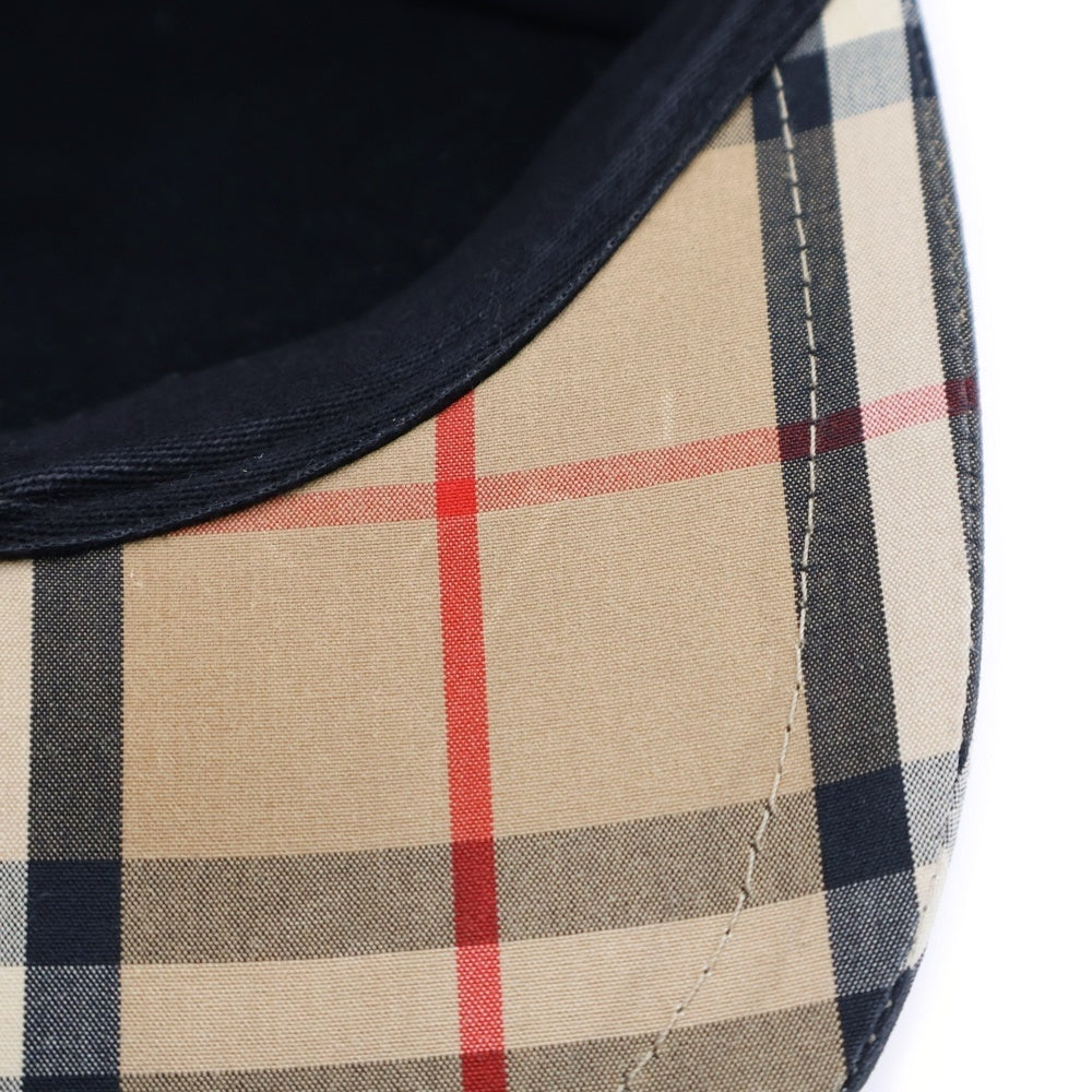BURBERRY(バーバリー) TBモノグラム ヴィンテージチェック キャップ ベージュ コットン 帽子