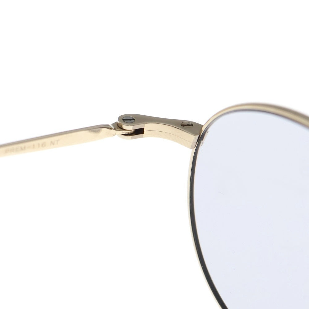 BJ Classic Collection(ビージェイ クラシック コレクション) C-1 プレミアム ボストンフレーム カラーレンズ サングラス メガネ 眼鏡 アイウェア ゴールド PREM-116 NT