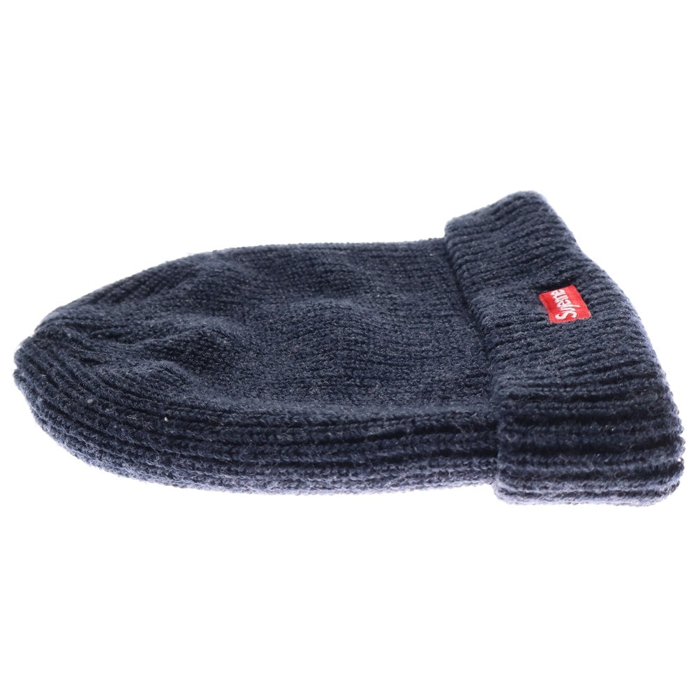 SUPREME(シュプリーム) 17AW Heather Loose Gauge Beanie ヘザー ルーズ ゲージ ビーニー ニットキャップ 帽子 ネイビー