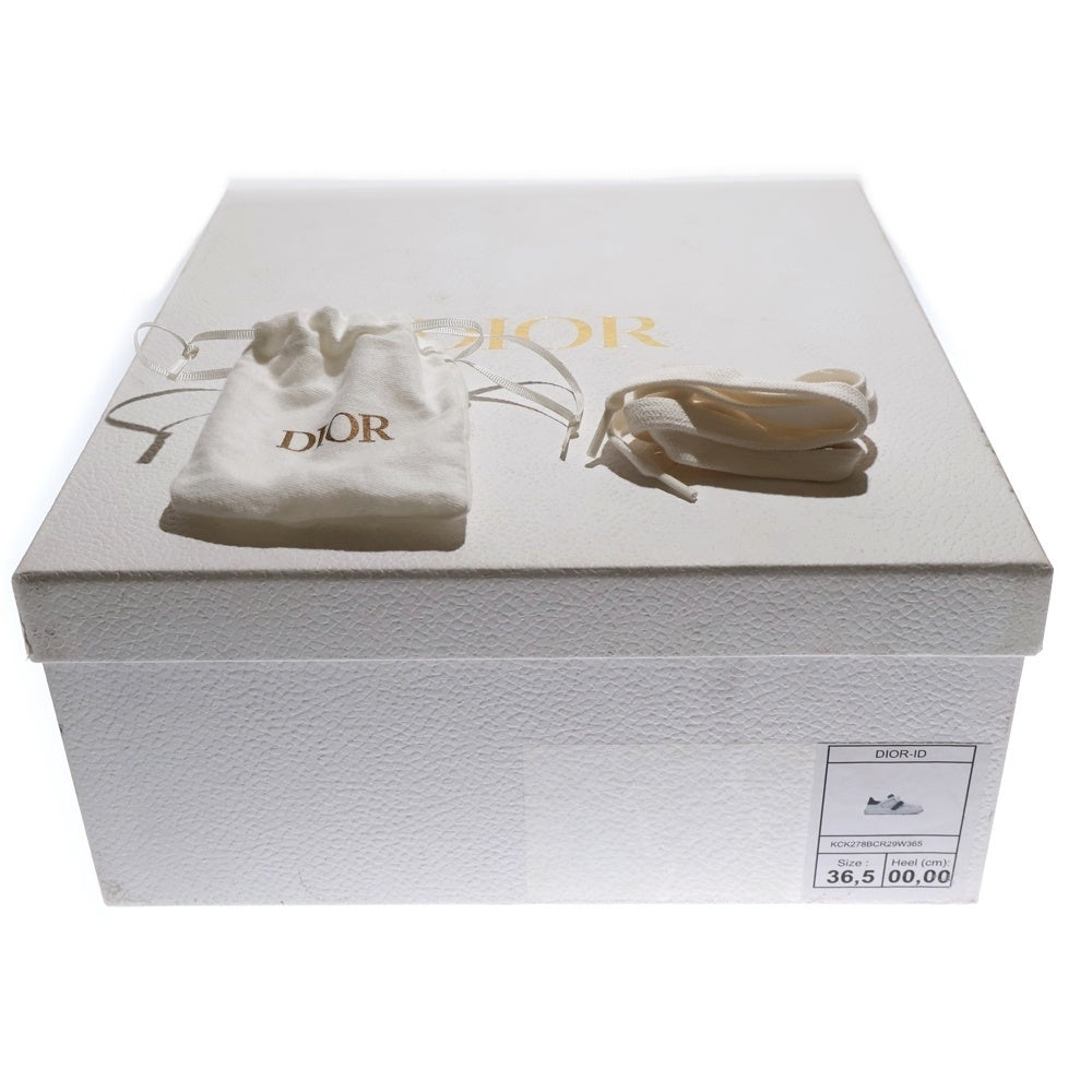 DIOR(ディオール) DIOR-ID ディオールアイディー ベルクロ ミドルカットシューズ スニーカー ホワイト/ネイビー レディース