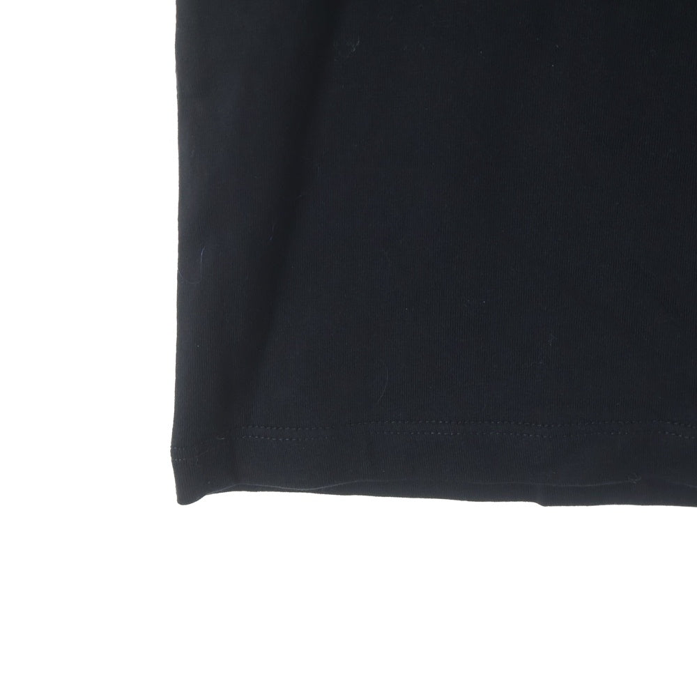 LOEWE(ロエベ) マルチカラー ロゴ刺繍 クルーネック 半袖Tシャツ カットソー ブラック H526Y22XBF