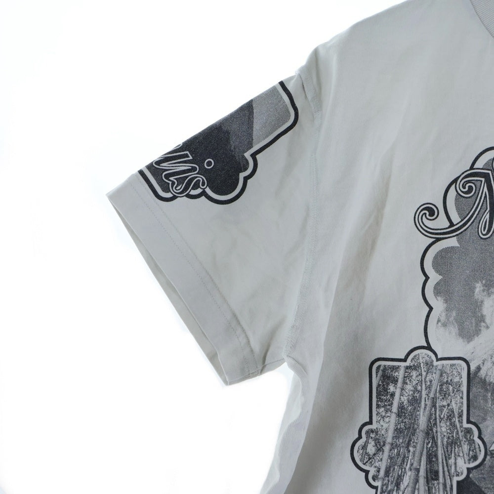 LOUIS VUITTON(ルイヴィトン) 19AW Holy Mountain ホーリーマウンテン グラフィックプリント クルーネック 半袖Tシャツ カットソー ライトグレー RM192M NPG HHY01W