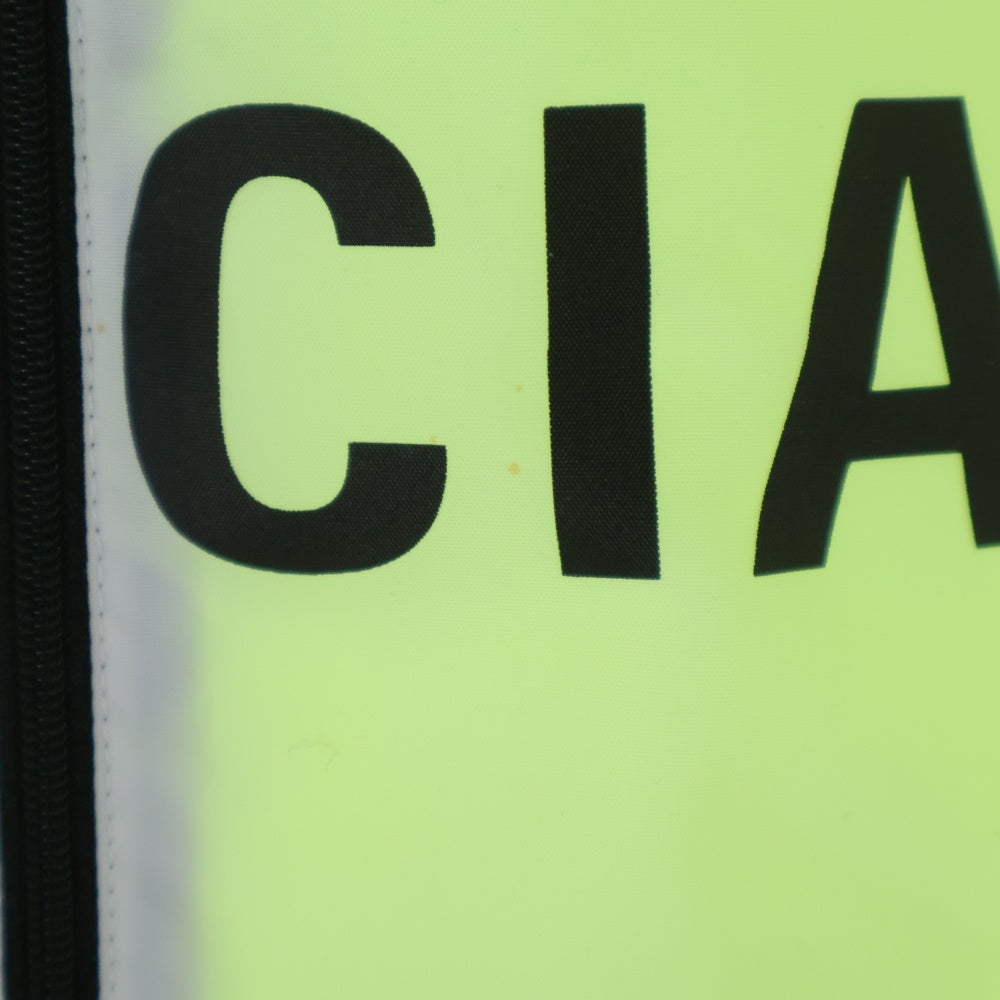 BALENCIAGA(バレンシアガ) ポプリン トラック ジップアップ ナイロン ジャケット ブルゾン イエロー