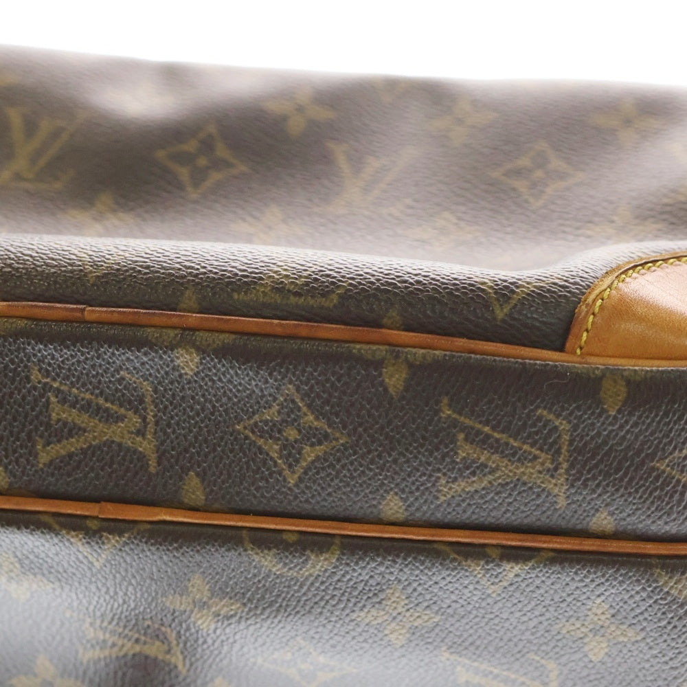 LOUIS VUITTON(ルイヴィトン) モノグラム ナイル ショルダーバッグ ブラウン レザー×PVC M45244 ゴールド金具