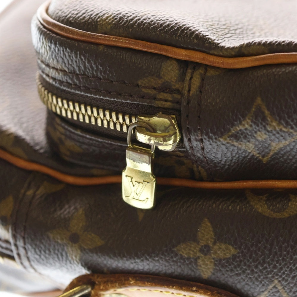 LOUIS VUITTON(ルイヴィトン) モノグラム ナイル ショルダーバッグ ブラウン レザー×PVC M45244 ゴールド金具