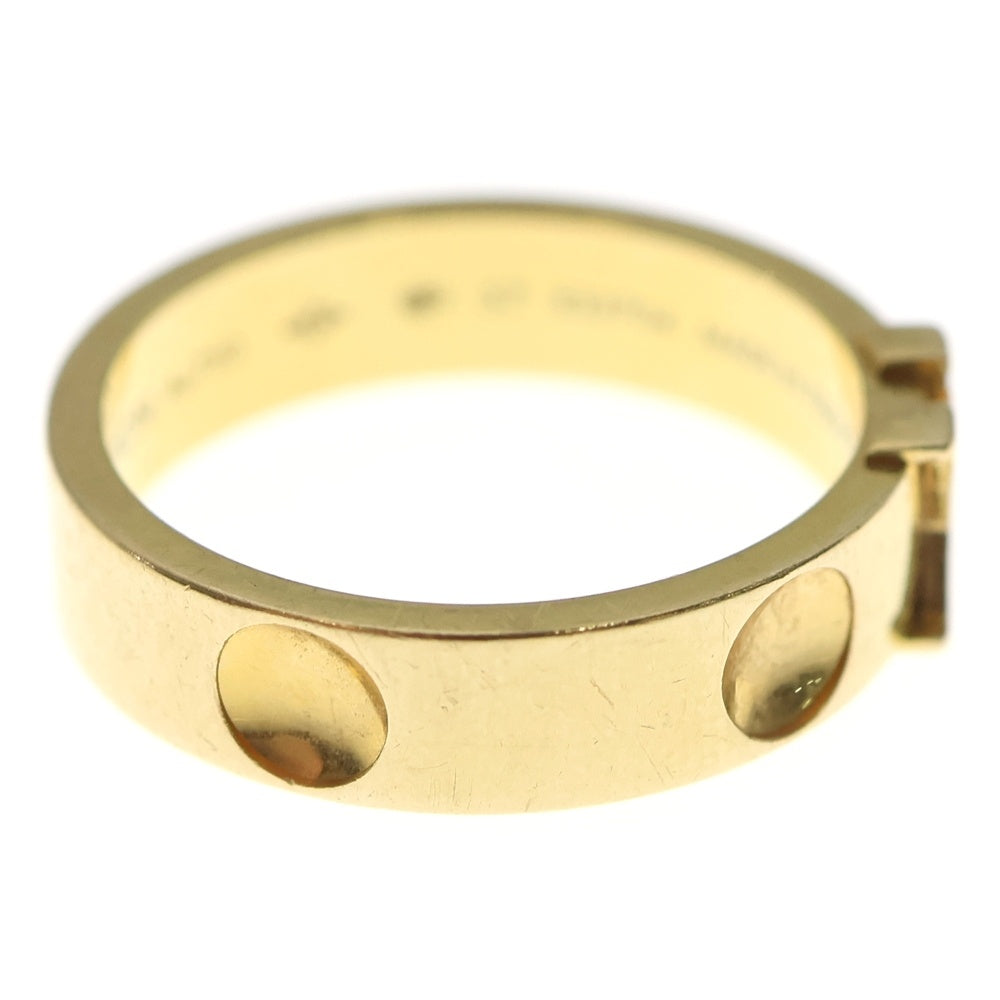 LOUIS VUITTON(ルイヴィトン) バーグ アンプラント LV リング K18 Au750 イエローゴールド 指輪