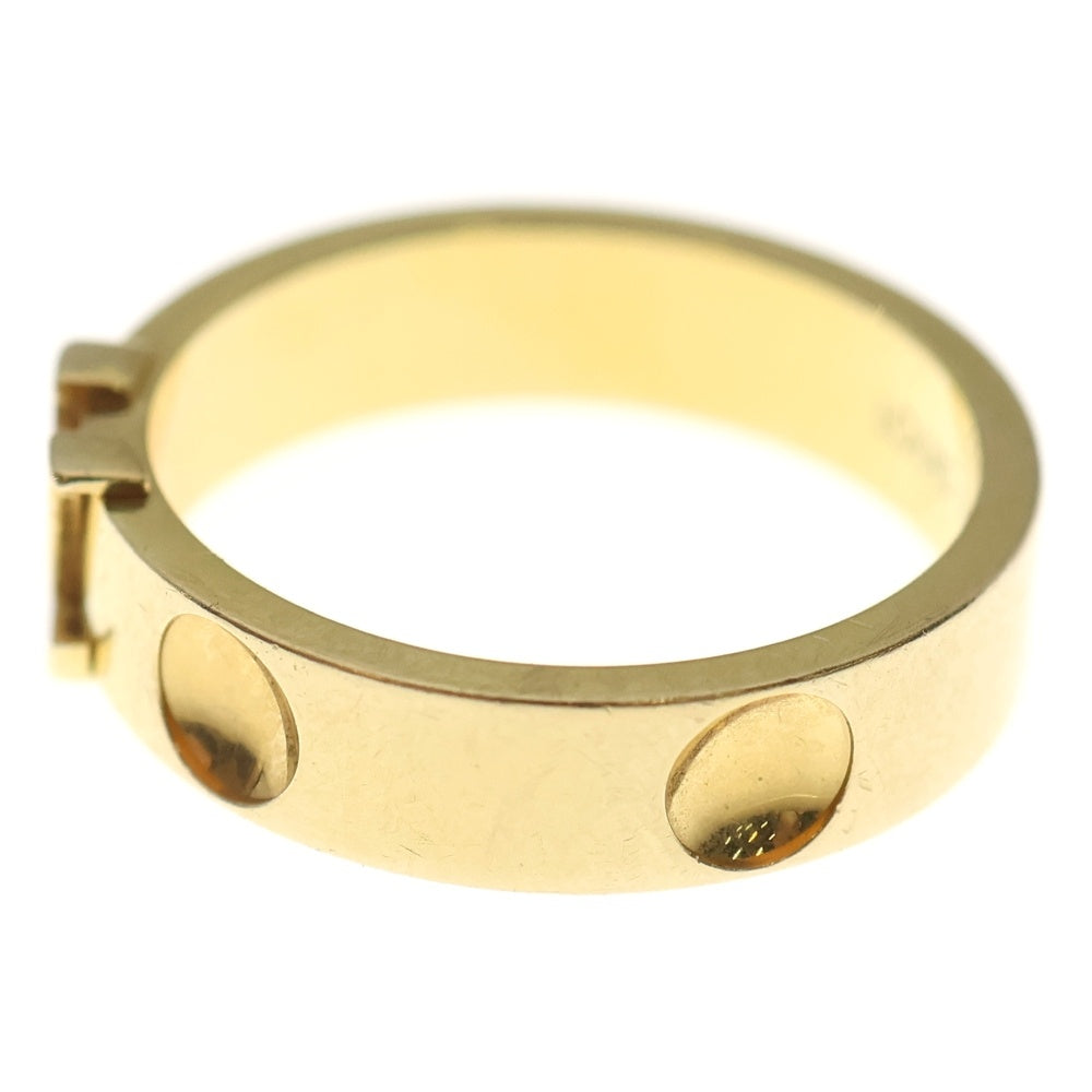 LOUIS VUITTON(ルイヴィトン) バーグ アンプラント LV リング K18 Au750 イエローゴールド 指輪