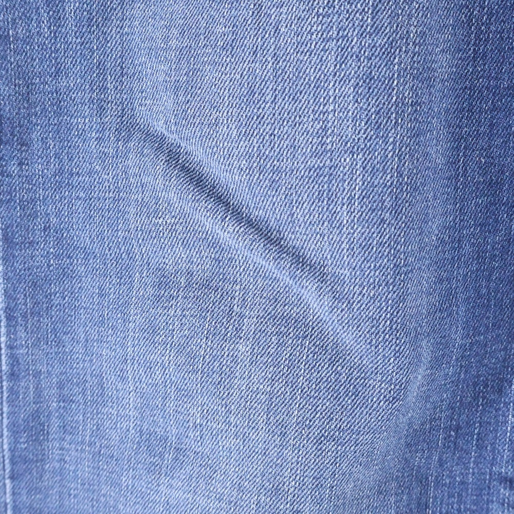 ROY ROGER'S(ロイ ロジャース) レザーロゴパッチ スリムスキニー ストレッチ ローライズ デニムパンツ ジーンズ インディゴ A23RRU235D0210028