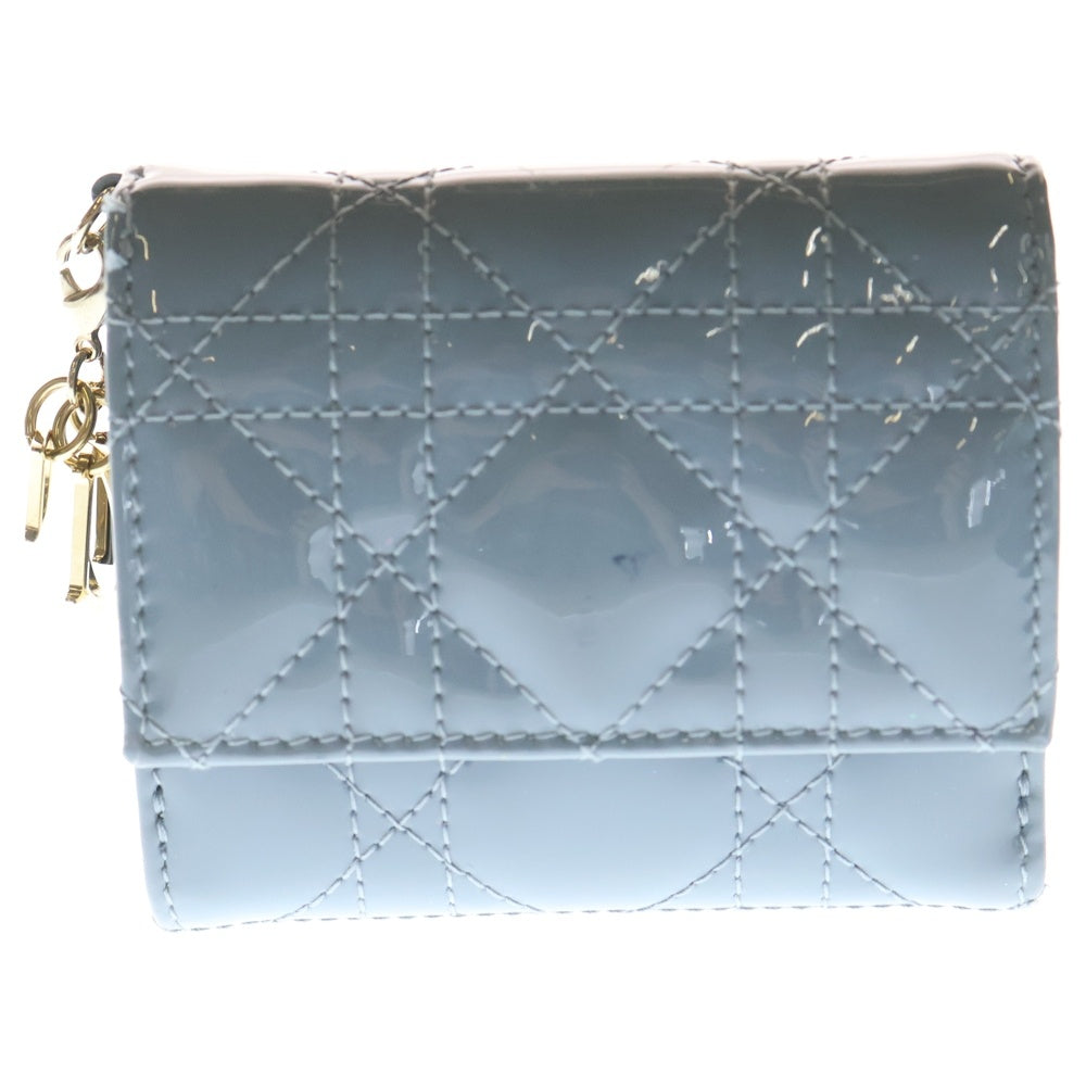 Christian Dior(クリスチャンディオール) カナージュ 三つ折り財布