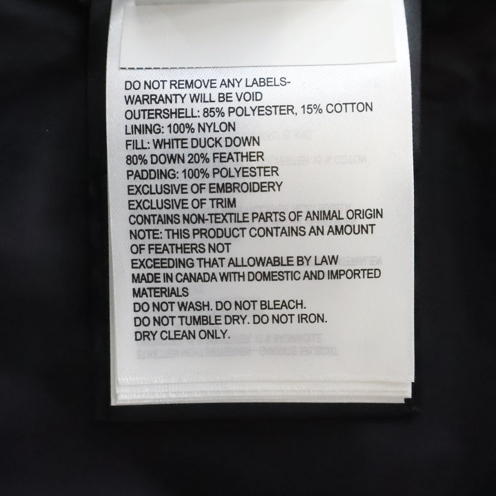 CANADA GOOSE(カナダグース) FREESTYLE CREW VEST フリースタイル クルー ダウンベスト ブラック 4154M