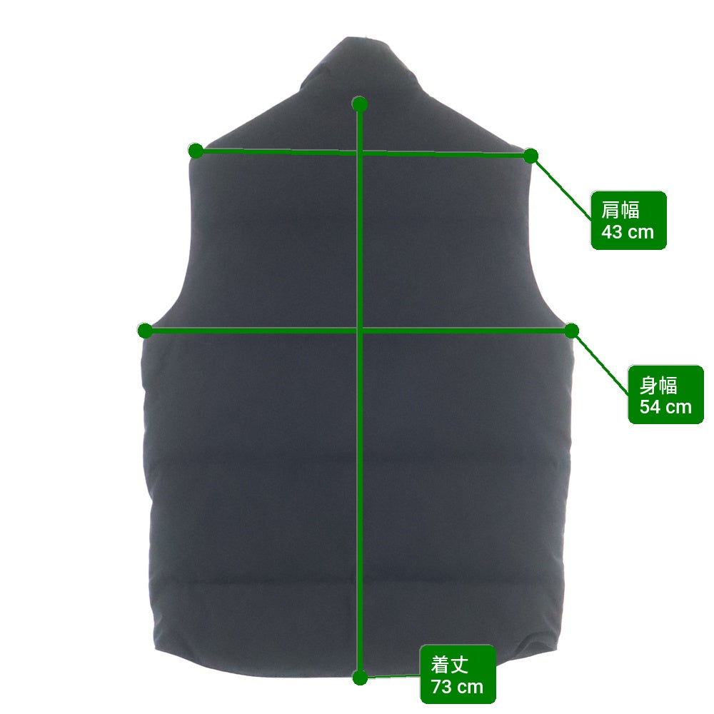 CANADA GOOSE(カナダグース) FREESTYLE CREW VEST フリースタイル クルー ダウンベスト ブラック 4154M