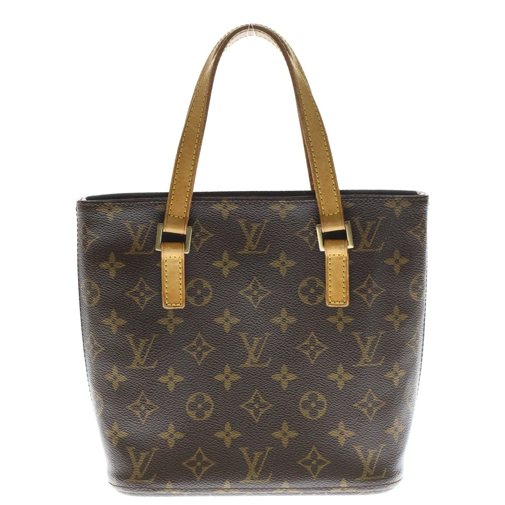 LOUIS VUITTON(ルイヴィトン) モノグラム ヴァヴァンPM トートバッグ ハンドバッグ ミニバッグ ブラウン レザー×PVC M51172 ゴールド金具 レディース