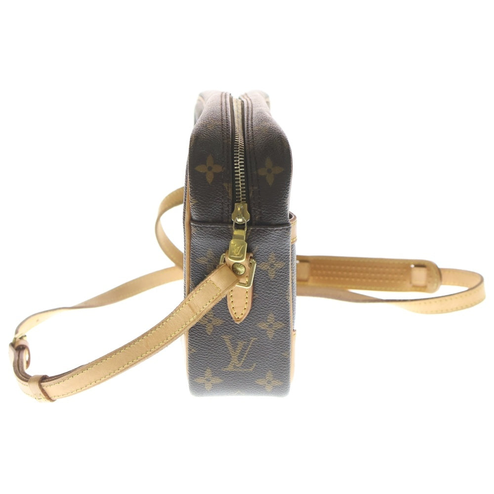 LOUIS VUITTON(ルイヴィトン) モノグラム トロカデロ ショルダーバッグ ブラウン レザー×PVC M51274 ゴールド金具 レディース