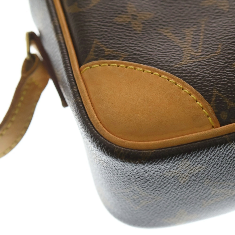 LOUIS VUITTON(ルイヴィトン) モノグラム トロカデロ ショルダーバッグ ブラウン レザー×PVC M51274 ゴールド金具 レディース