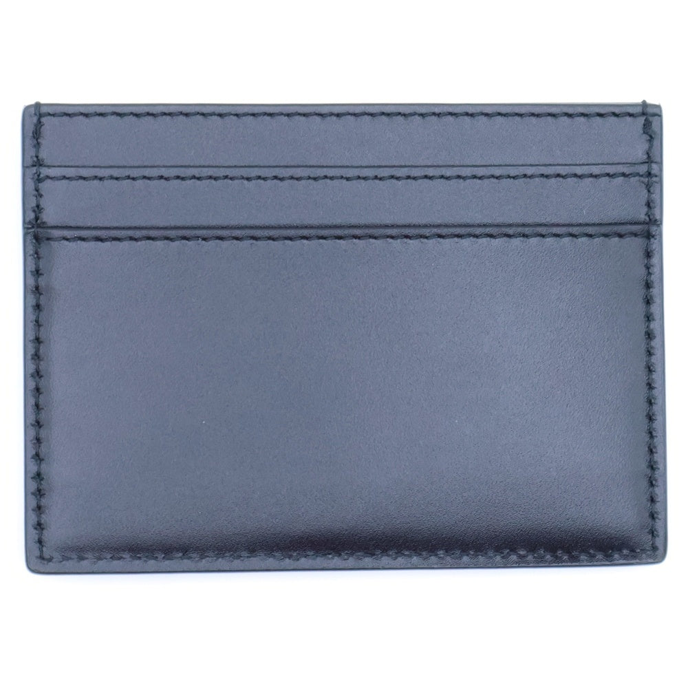 SAINT LAURENT PARIS(サンローランパリ) カサンドラ カードケース 名刺入れ ブラック レザー ゴールド金具