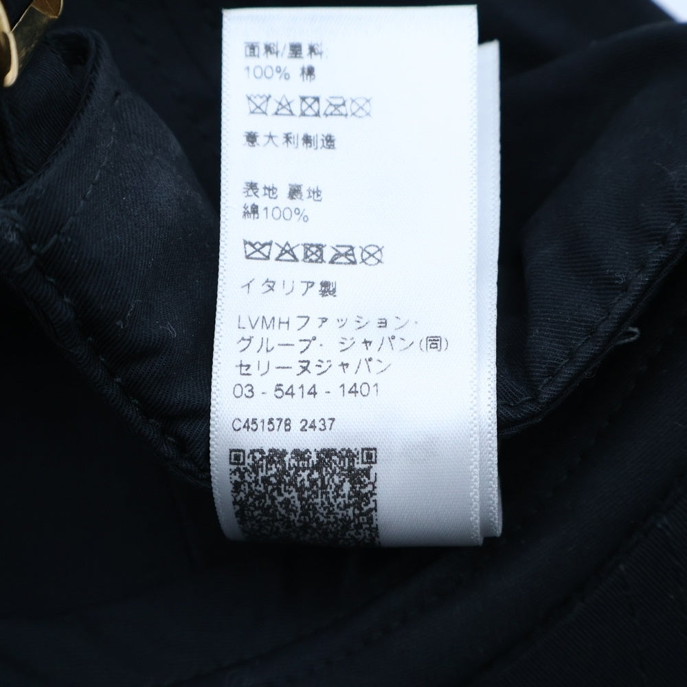 CELINE(セリーヌ) トリオンフロゴベースボールキャップ ブラック 2AUT6969P