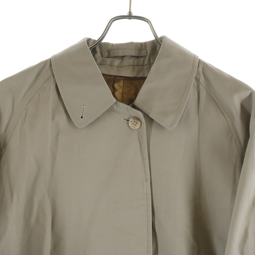 BURBERRY(バーバリー) Lane Crawford レーンクロウフォード別注 ノバチェックライナー ステンカラーコート ベージュ