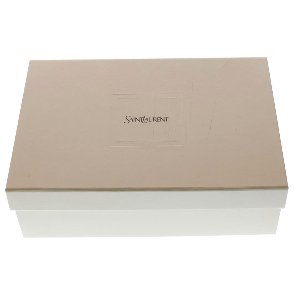 SAINT LAURENT PARIS(サンローランパリ) ロゴエンブロイダリー 刺繍ベースボールキャップ ホワイト アイボリー 816864 レディース