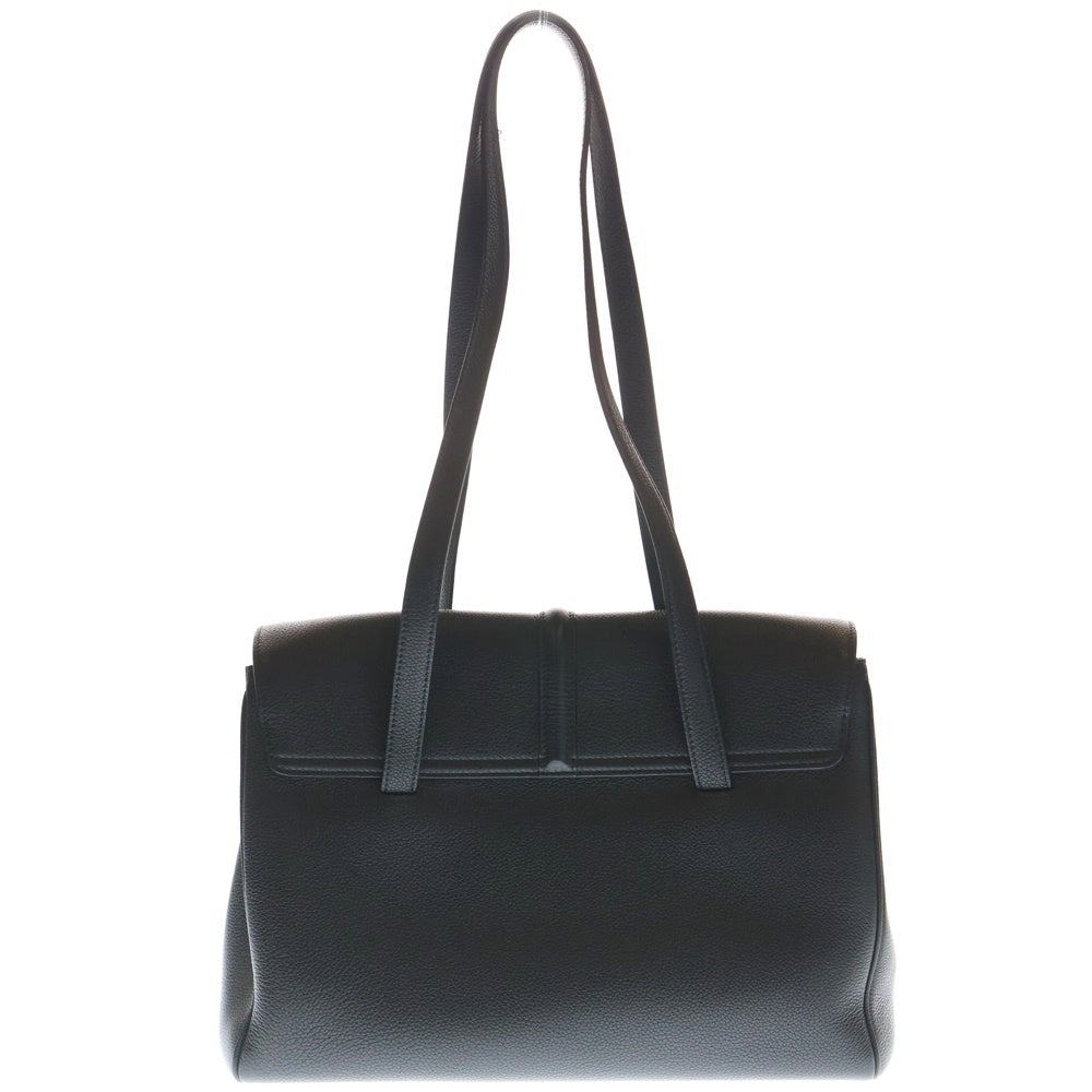 CELINE(セリーヌ) セーズ16 ミディアム ソフト ハンドバッグ トートバッグ ブラック レザー ゴールド金具 レディース
