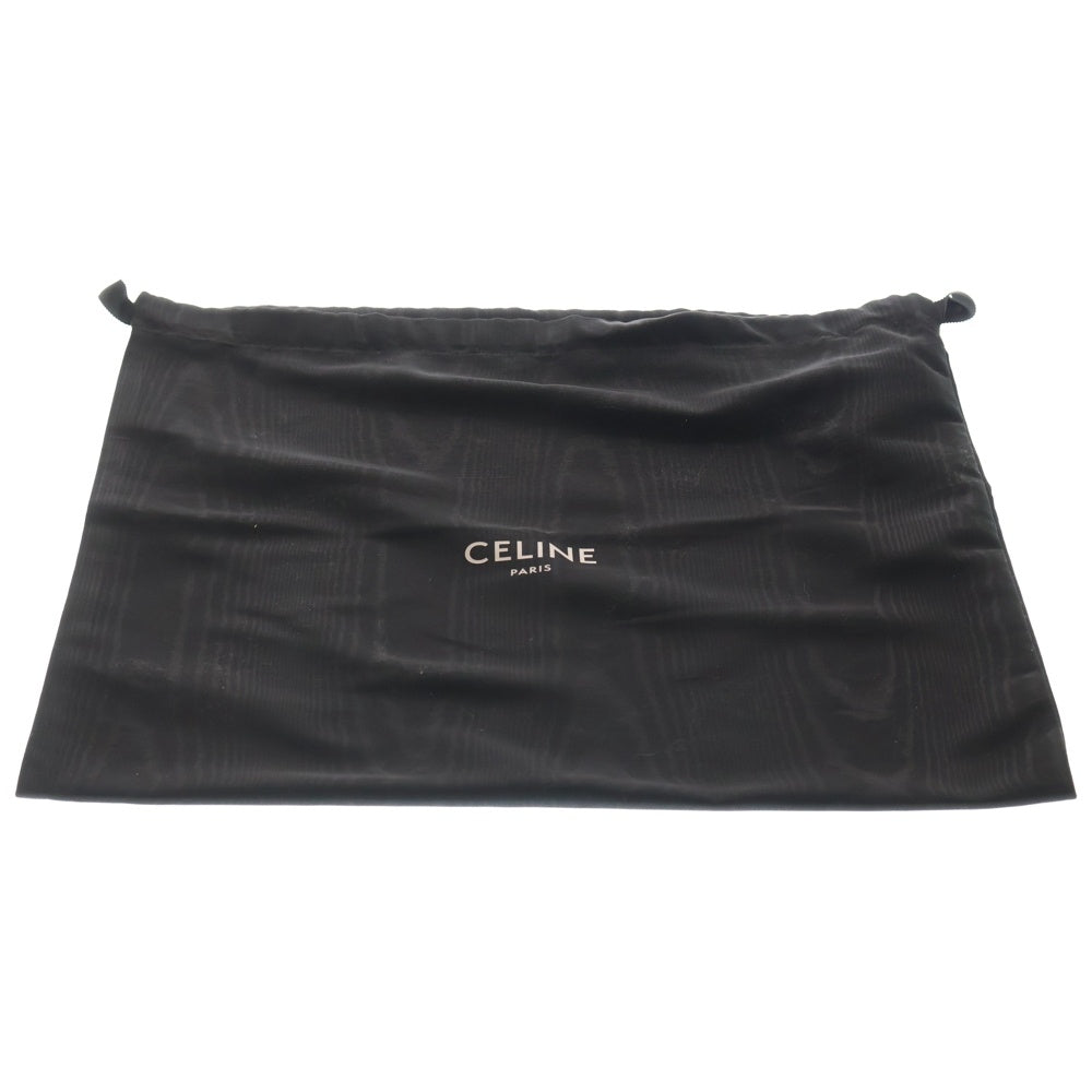 CELINE(セリーヌ) セーズ16 ミディアム ソフト ハンドバッグ トートバッグ ブラック レザー ゴールド金具 レディース