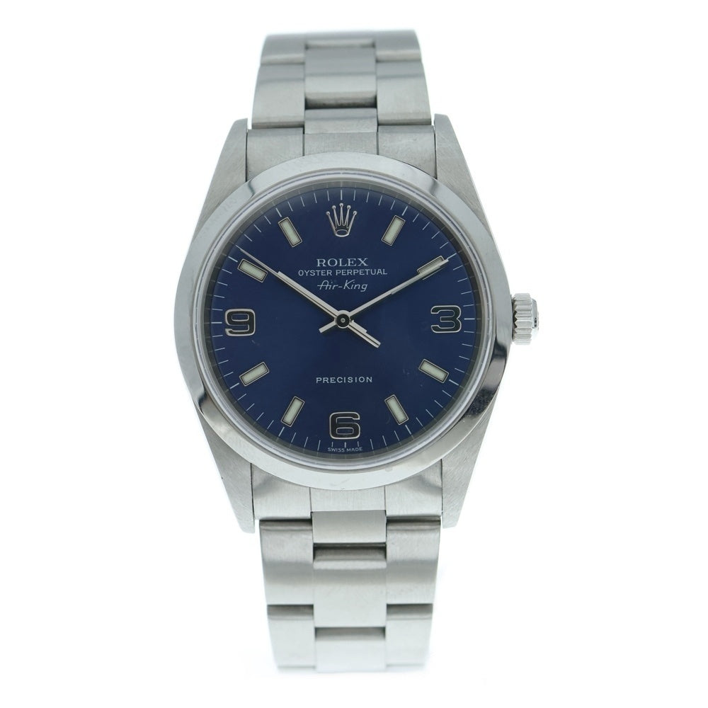 ROLEX(ロレックス) 14000M エアキング 青文字盤 SS/AT ステンレス 自動巻き P番 腕時計