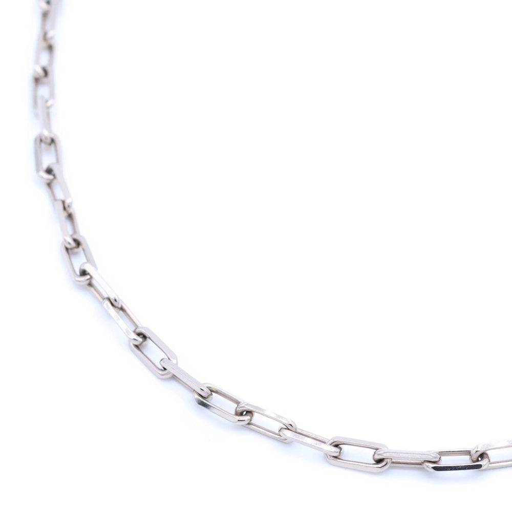 Cartier(カルティエ) サントス ドゥ カルティエ チェーン ネックレス K18WG ホワイトゴールド