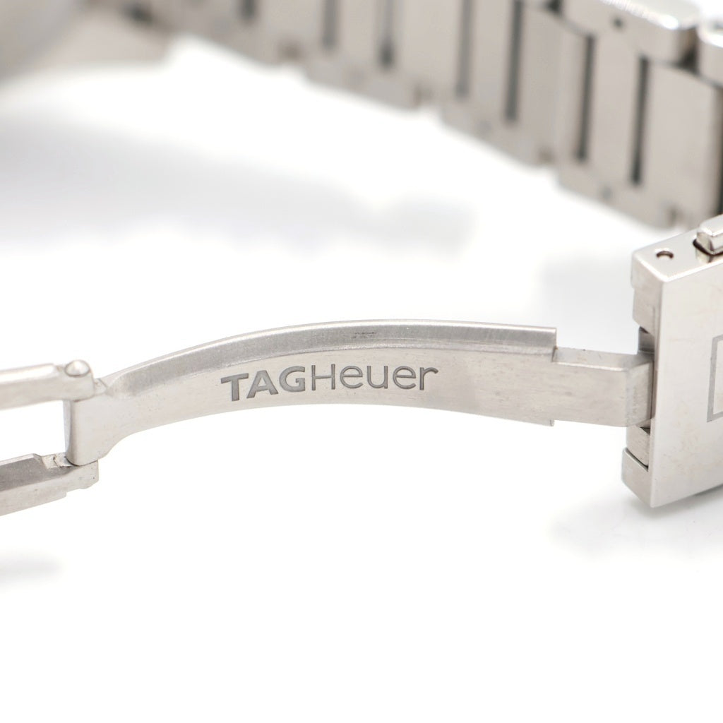 TAG HEUER(タグホイヤー) カレラ デイト 青文字盤 SS/QZ ステンレス クォーツ 電池式 腕時計 WAR1112