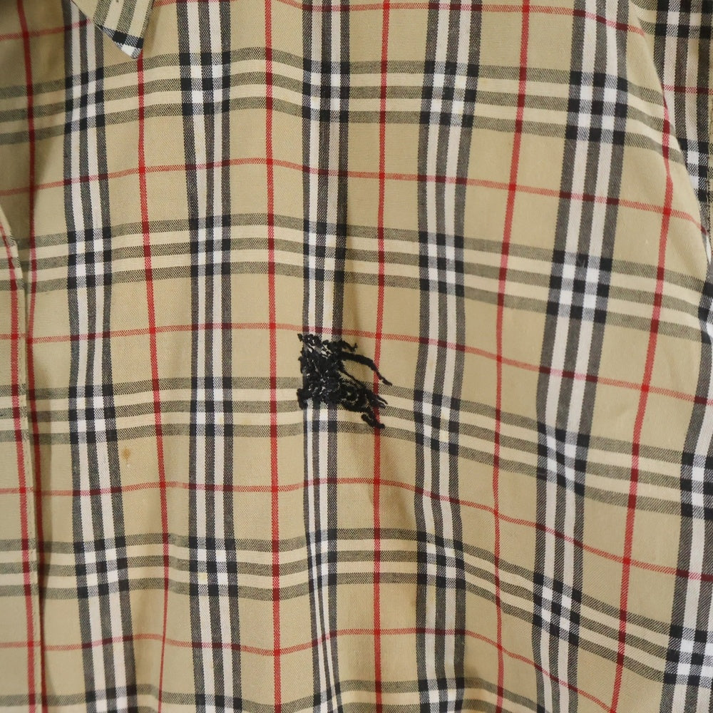 BURBERRY(バーバリー) ノバチェック 長袖シャツ FE526-100 ベージュ