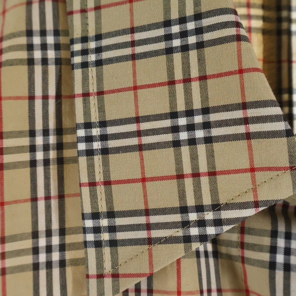BURBERRY(バーバリー) ノバチェック 長袖シャツ FE526-100 ベージュ