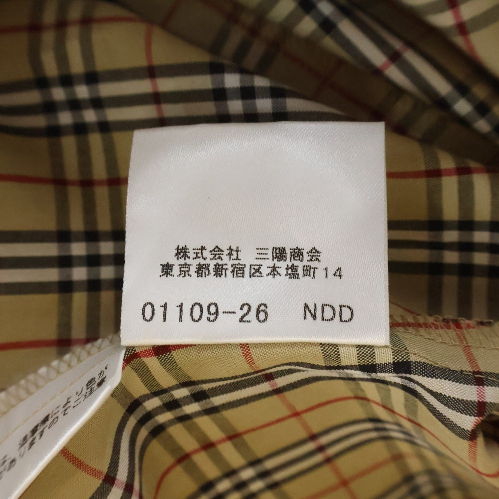 BURBERRY(バーバリー) ノバチェック 長袖シャツ FE526-100 ベージュ