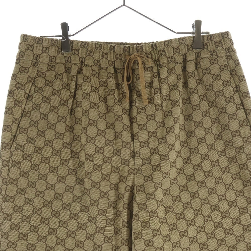 GUCCI(グッチ) GG総柄 コットンパンツ ベージュ 569769 レディース