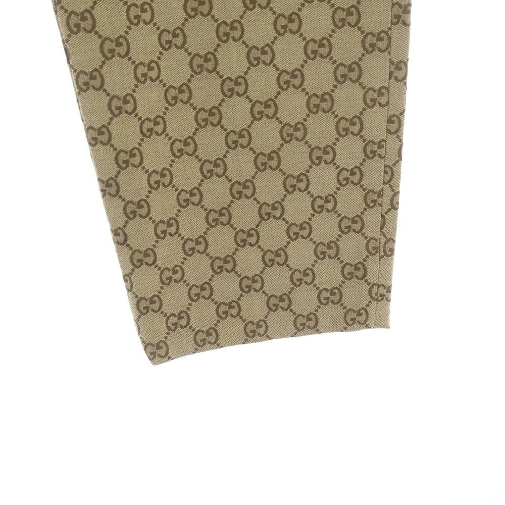 GUCCI(グッチ) GG総柄 コットンパンツ ベージュ 569769 レディース