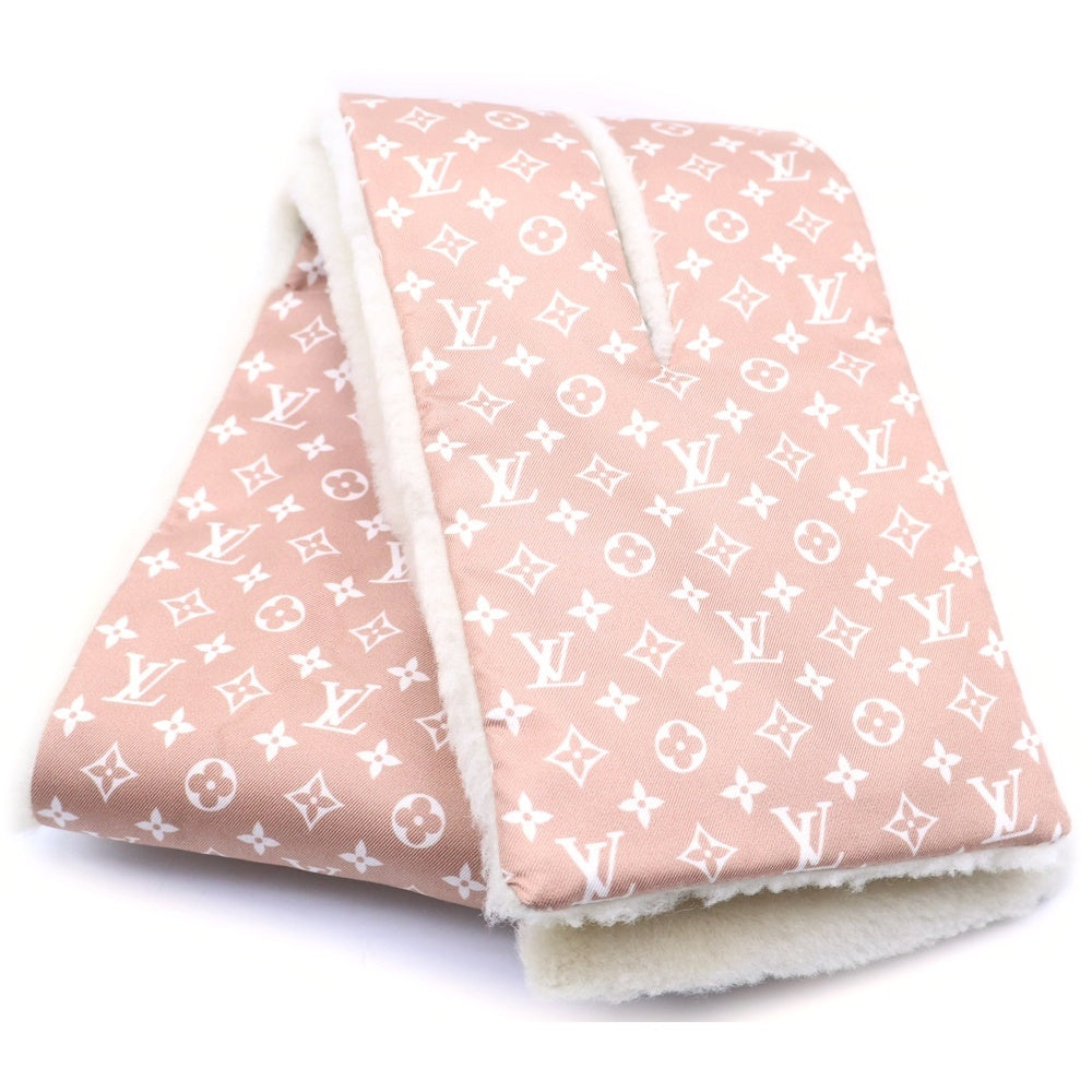 LOUIS VUITTON(ルイヴィトン) モノグラム シアリング ムートンマフラー M92894 レディース