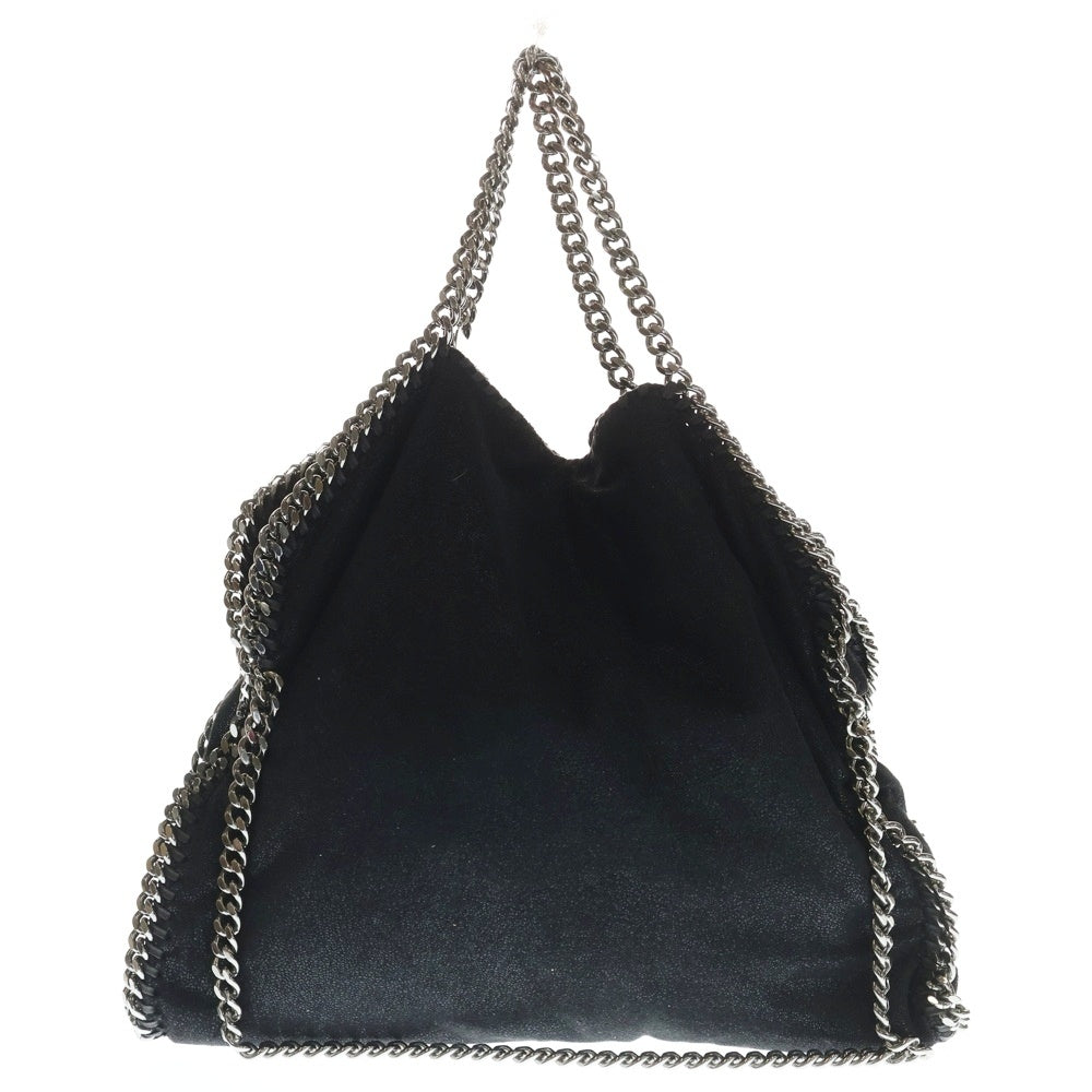 STELLA McCARTNEY(ステラマッカートニー) ファラベラ スモール チェーンショルダーバッグ ハンドバッグ ショルダーバッグ ブラック スエード シルバー金具 レディース