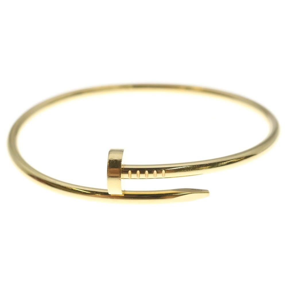 Cartier(カルティエ) ジュストアンクル ブレスレット クラシック バングル Au750 K18 YG イエローゴールド レディース